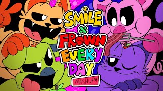 SMILE x FROWN EVERYDAY Smiling Critters Mashup Song Poppy Playtime chapter 3 [upl. by Cesya]