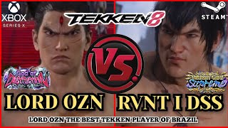 鉄拳8  TEKKEN 8 LORD OZN THE BEST TEKKEN PLAYER OF BRAZIL  KAZUYA VS RVNT I DSS Law [upl. by Ahusoj821]