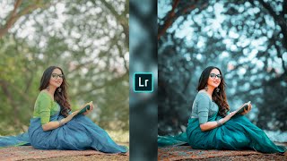 blue grey and orange tone Lightroom photo editingpreset download free [upl. by Robinia]