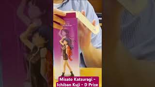 Misato Katsuragi  Ichiban Kuji Evangelion  D prize anime evangelion [upl. by Buskirk]