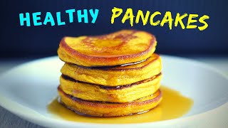 3 Ingredient Healthy Pancakes 3 WAYS GLUTEN FREE [upl. by Rusel]