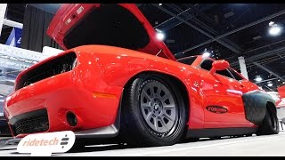 2016 Dodge Challenger Widebody Classic Design Concepts The SEMA Show 2016 [upl. by Ahseetal]