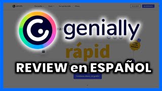 ⭐ Cómo usar GENIALLY 【 Review en Español 】  Presentaciones Edición y Más Online y Gratis 2024 [upl. by Ehcor]