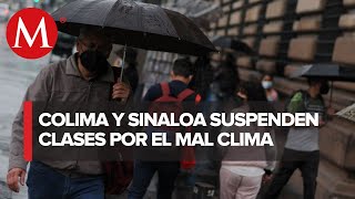 Suspenden clases en Sinaloa ante alerta por tormenta tropical Kay [upl. by Anastase]