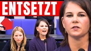 BUNDESTAG SPRACHLOS 💥 SELBST DIE GRÜNEN ENTSETZT VON BAERBOCK 💥 RIESEN EKLAT GEHT GERADE VIRAL [upl. by Eel]