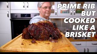 We Slow Smoked A Prime Rib  Like It Was A Brisket [upl. by Nageam307]