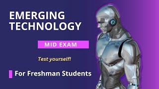 Emerging Technology Mid Exam [upl. by Berkow710]