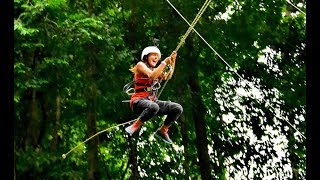 Extrem Tarzan Swing in Jaco Beach Costa Rica [upl. by Quinn]