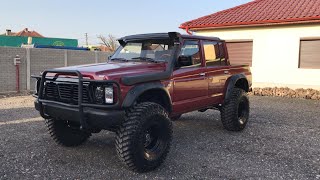 NICEST🏆 NISSAN PATROL Y60 LWB PICKUP  💥1995 DRIVING AROUND 37 INCH TYRES 2022 ‼️ REVIEW🤳🏻😍 [upl. by Chapel71]