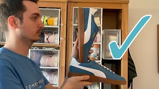 REVIEW PUMA SMASH 30 YEAR OF SPORT BLUE HORIZON [upl. by Aznola]