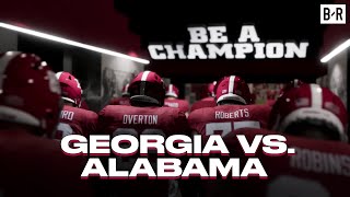 Georgia vs Alabama Full Game Sim  EA Sports College Football 25 [upl. by Itaws]