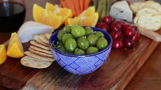 Warmed Castelvetrano olives with lemon amp garlic Vegan [upl. by Reinhard]