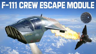 F111 AARDVARK Crew Escape Module  Upscaled Documentary [upl. by Edi]