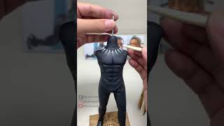 Clay Artisan JAY ：Creating a Powerful Black Panther Sculpture [upl. by Lieno314]