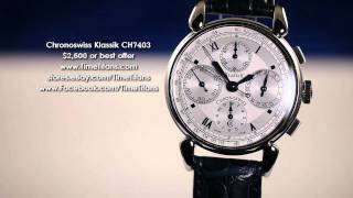 Chronoswiss Klassik Chronograph CH7403 [upl. by Henriques653]