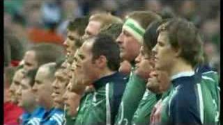 The Anthems from Ireland vs England at Croke Park [upl. by Enaitsirk823]