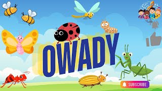 🐞🦋🐜 🌟Wesołe Owady 🐞🐝🌼 Piosenka dla Dzieci🎶 [upl. by Vories]