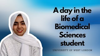 A day in the life of a Biomedical Science student  University of West London  Student vlog [upl. by Cooper]