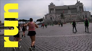 Rome Marathon 2022  Virtual Run In Race For Treadmill [upl. by Nylteak]