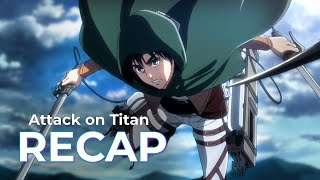 Attack on Titan RECAP Full Series before the Final Episode [upl. by Ful436]