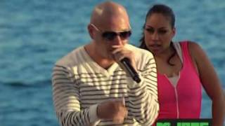 Ludacris featuring Pitbull  How Low Remix Live MTV Spring Break 2010 [upl. by Enylodnewg]