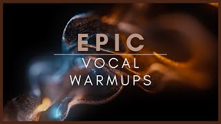 Epic Warm Up 1  SelfGuided Intense Vocal Warmup Featuring Voices of The ERIC WHITACRE Choir [upl. by Laktasic]