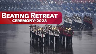 LIVE Beating Retreat Ceremony  2023 [upl. by Esile]