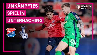 SpVgg Unterhaching  MSV Duisburg Highlights mit LiveKommentar  3 Liga  MAGENTA SPORT [upl. by Yam]