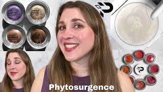 PHYTOSURGENCE Dupe for Shiseido Whipped Blush  Trying the Blush Highlighter and Cream Shadows [upl. by Oznol]