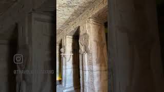 Abu simbel temples  the small temple of Hathor and Nefertari  Abu simbel Egypt april2021 [upl. by Hamehseer]