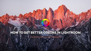 10 Essential Color Editing Techniques in Lightroom [upl. by Buine]