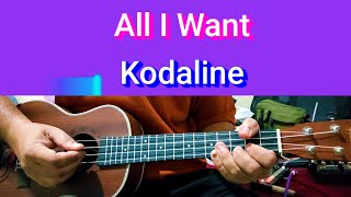 All I Want Kodaline ukulele cover song [upl. by Jezabelle]