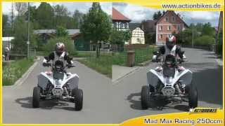 Quad Atv Egl Mad Max 250 cc Racing von Actionbikes [upl. by Ricky]