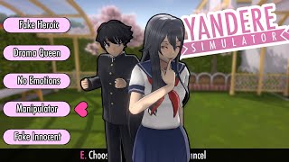 Customization Concepts for Yandere Chan and Senpai  For the creativity of Players  YanSim [upl. by Rodavlas]