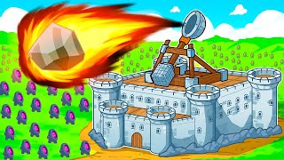 Using INFERNO CATAPULTS to defend my Kingdom [upl. by Nodrog]