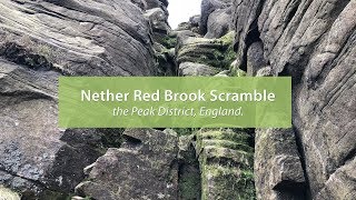 Nether Red Brook Scramble  Grade 1  2  3  The Peak District [upl. by Sutelc]