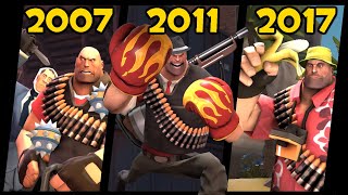 The Cheating Heavy🔸9000 Hours Experience TF2 Gameplay [upl. by Roch255]