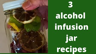 Alcohol Infusion Jar DIY includes recipes to use its a less than 5 minute DIY [upl. by Margaretta]