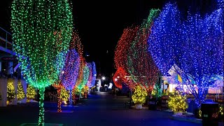 Hersheypark Christmas Candylane Sweet Lights open for the season [upl. by Ayin]