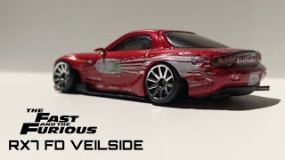 RX7 FD Veilside Fast and Furious  Restoration  164 Scale [upl. by Stauffer]