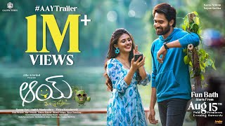 AAY Theatrical Trailer  Narne Nithiin Nayan Sarika  Anji K  AAYMovie AAYPremiersonAUG15 [upl. by Luce]