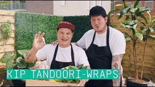 24Kitchen  Job amp Perry’s kip tandooriwraps van de BBQ Wat Eten We Vandaag  Afl 209 [upl. by Ester456]