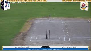 SSPL 20 SUPER SPORTS PREMIER LEAUGE LIONS CRICKET CLUB VS UNITED FIGHTERS XI [upl. by Nylirek767]