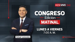 CONGRESO TV EN VIVO SIGUE LAS NOTICIAS EN LA EDICIÓN MATINAL  21 DE OCTUBRE DE 2024 [upl. by Akaenahs]