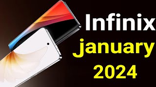 Infinix Top 3 UpComing Phones january 2024 [upl. by Elbertine]