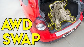 Everything You Need to AWD Swap Your Car [upl. by Adey82]