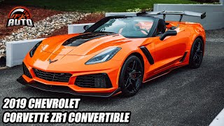 ONLY 140 of these BUILT 2019 Chevrolet Corvette ZR1 Convertible with a 7Speed Manual Transmission [upl. by Einallem539]