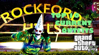 MY TOP 10 CURRENT OUTFITS  DUNCE CAP GTA 5 ONLINE [upl. by Jareen]