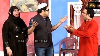 Nasir Chinyoti and Naseem Vicky With Gulfam Stage Drama Comedy Clip  Pk Mast [upl. by Lory170]