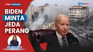 DIPROTES Pemimpin Yahudi AS Joe Biden Serukan Perang Gaza Dijeda Beri Waktu untuk Evakuasi Warga [upl. by Kablesh]